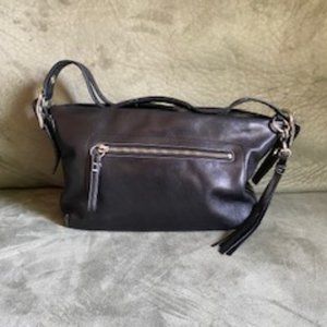 Women's Coach, Black, Small "hobo" bag.